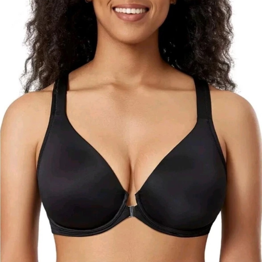 Delimira Front Close Racerback Bra